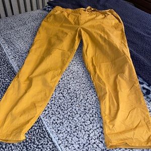 Gold pants